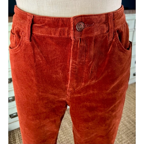 Anthropologie Corduroy Skinny Pants 32T - Picture 3 of 10